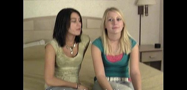  Two Ultra Hot Teen Roommates Audition Part 1